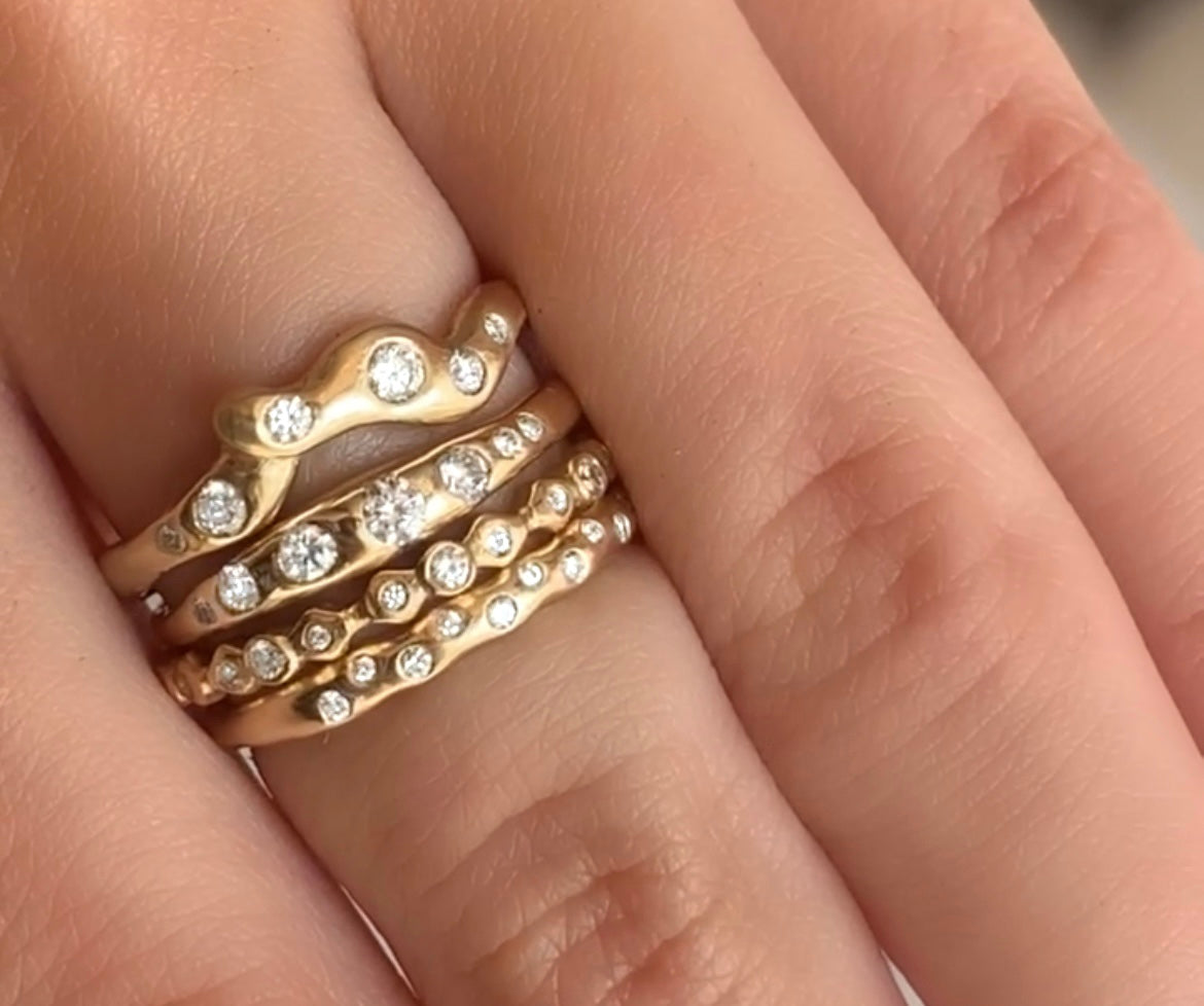 Color Alternative Eternity Ring Gorgeous Alternatives To Diamond Eternity Band Engagement Rings – Emily Amey