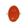 Handmade Carnelian Ring by Emily Amey