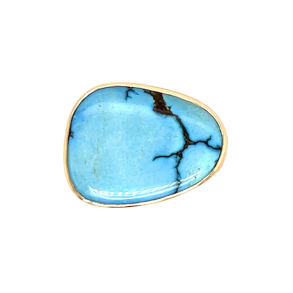 Handmade Golden Hills Turquoise Ring Emily Amey