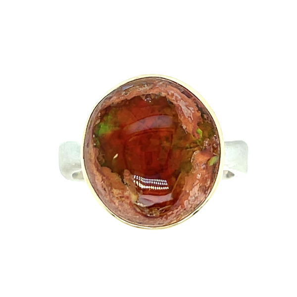Handmade Mexican Fire Opal Ring Emily Amey
