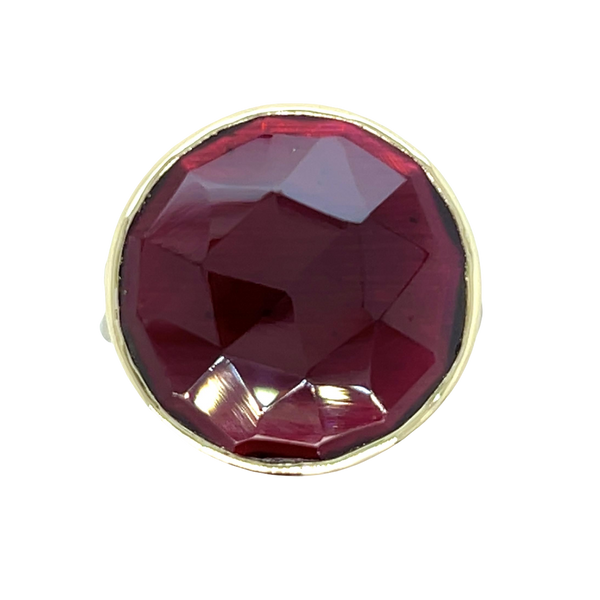 Handmade Rhodolite Garnet Cocktail Ring Emily Amey