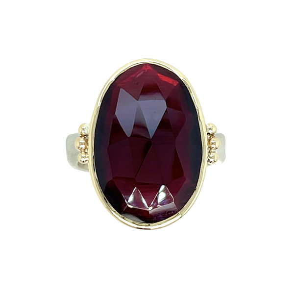 handmade Rhodolite Garnet Ring Emily Amey