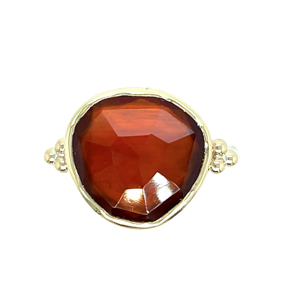 handmade hessonite ring emily amey