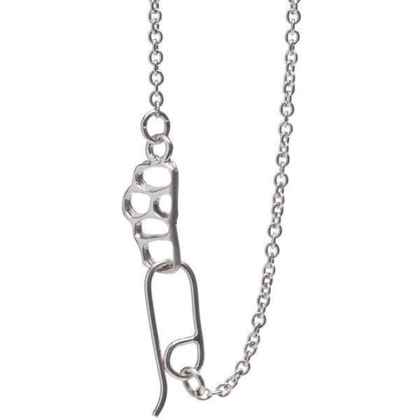 ROSECUT AQUAMARINE NECKLACE - Emily Amey Handmade one of a kind jewelry Hudson Valley New York.
