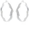 Fishtail Hoops - Emily Amey Handmade one of a kind jewelry Hudson Valley New York.