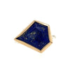 14K and SS Lapis Shield