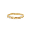 14k Wisteria Branch Band In Yellow Gold