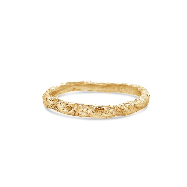 Wisteria Branch Band In 14k Gold – Emily Amey
